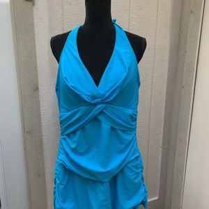 Shore Shapes swimwear size 16, Blue. NWT.  Smoke free home.